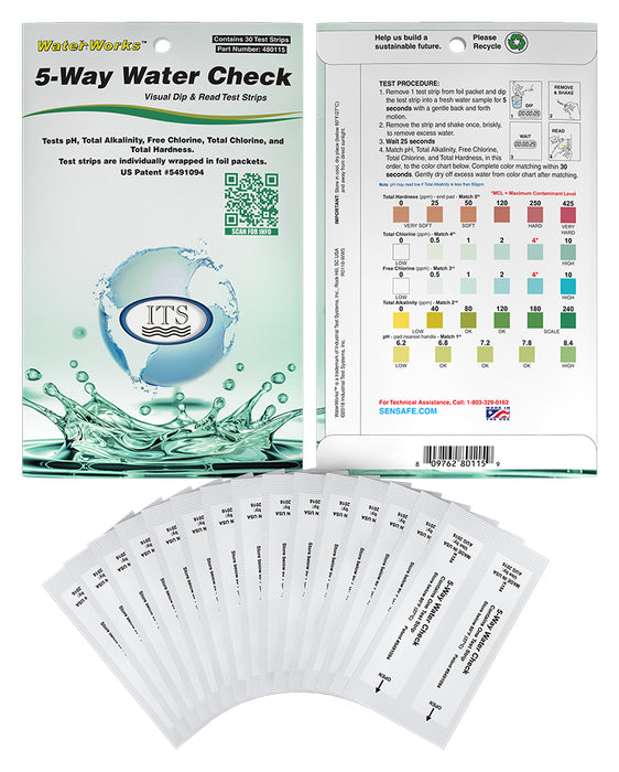 WaterWorks™ 5-WAY Water Check (Eco-Pack)
