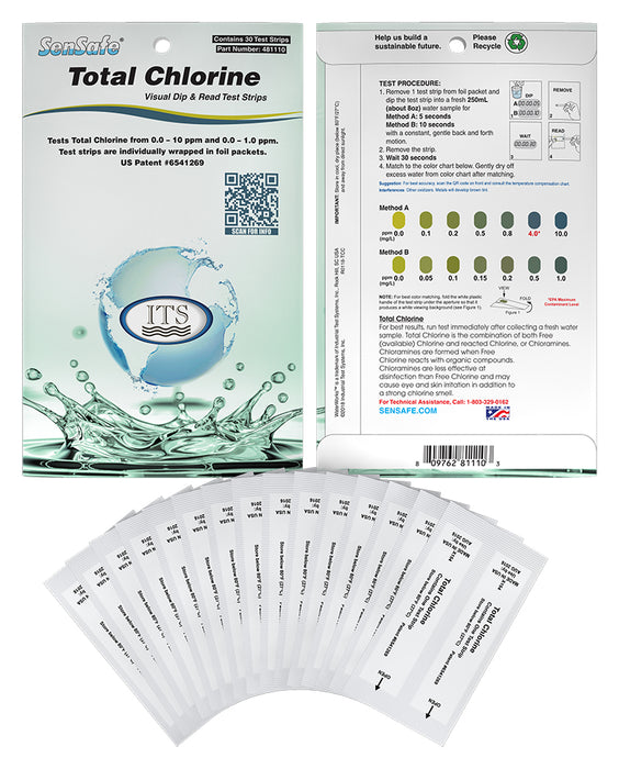 SenSafe® Total Chlorine (Pocket-Pack)