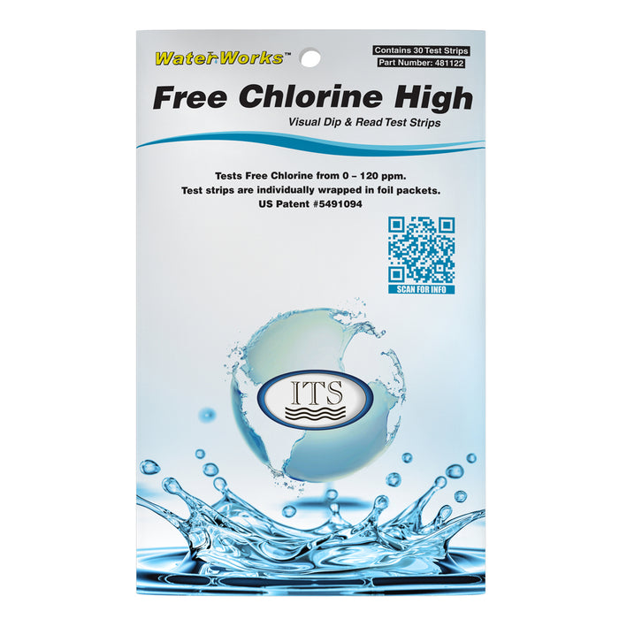 WaterWorks™ Free Chlorine High Range (Pocket-Pack)
