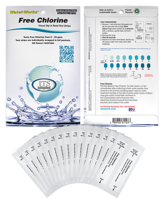 WaterWorks™ Free Chlorine (Pocket-Pack)