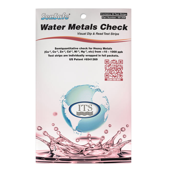 SenSafe® Water Metals Check (Eco-Pack)