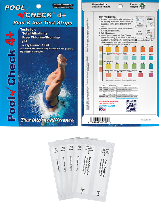 Pool Check® 4+ - Pocket Pack