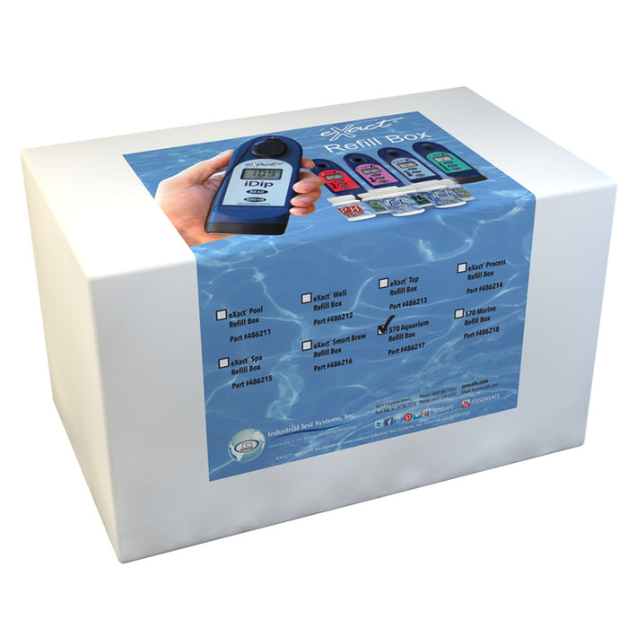 eXact® iDip® 570 Aquarium Refill Box